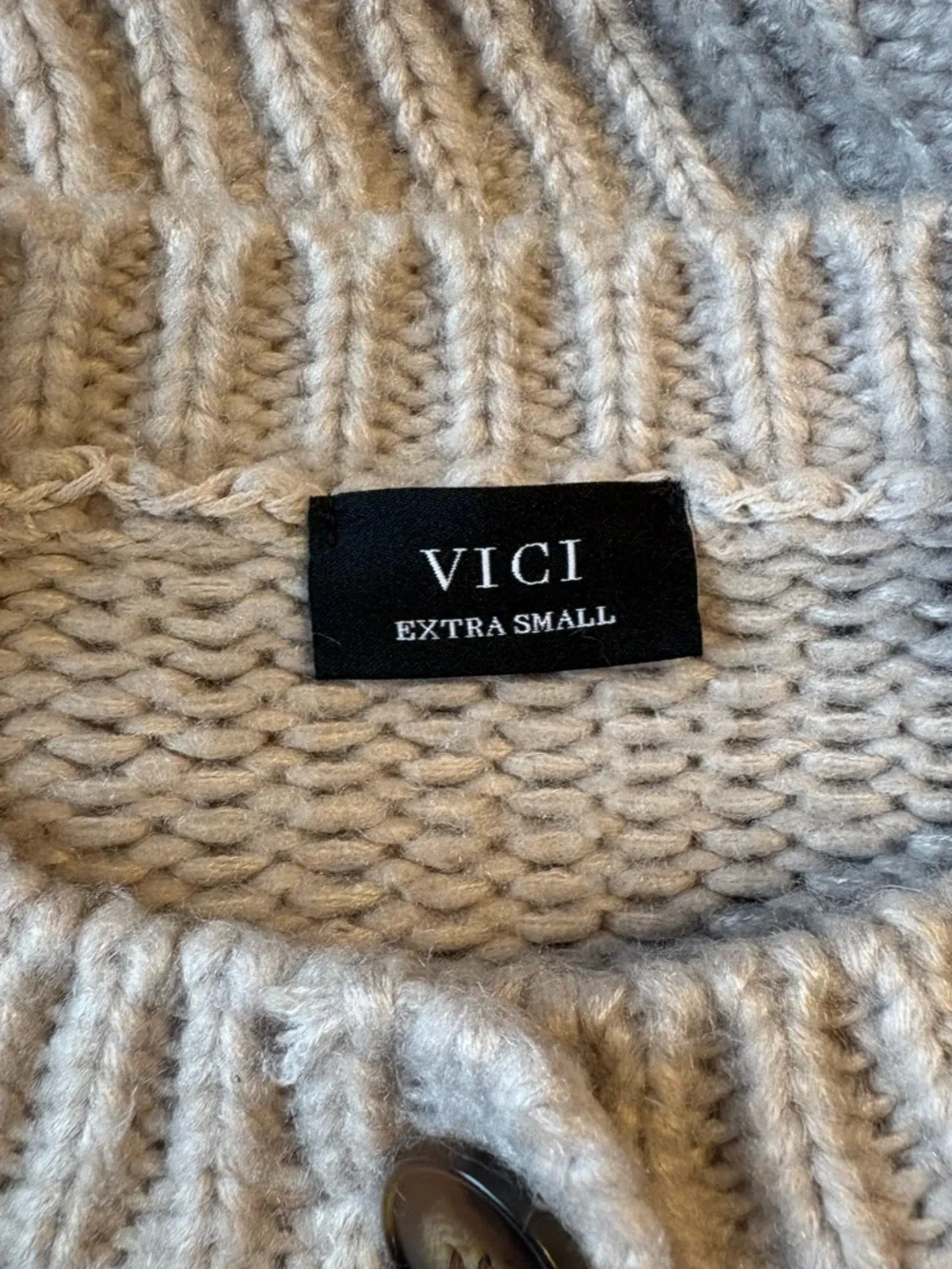 VICI Clement Striped Button-Up Knit Cardigan Sweater Size XS - Picture 11 of 13